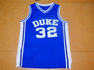 Maillot De Basket NCAA Bleu Devils Christian Laettner 32 Engrener Bleu